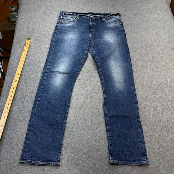 Levi's 511 Slim Fit Selvedge Jeans 38x32 Big E Red Tab Limited Edition Work - Picture 1 of 12